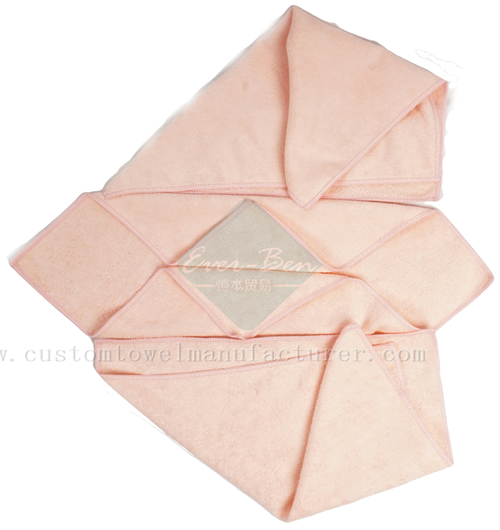 Custom orange microfiber towels Supplier